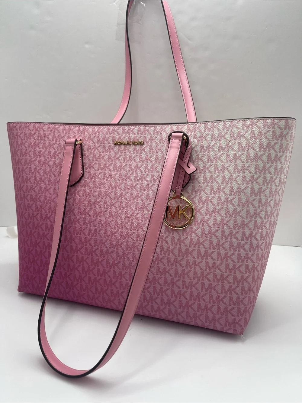 MICHAEL MICHAEL KORS SHEILA CARNATION LG Multifunctional TOTE bag  Carnation NWT